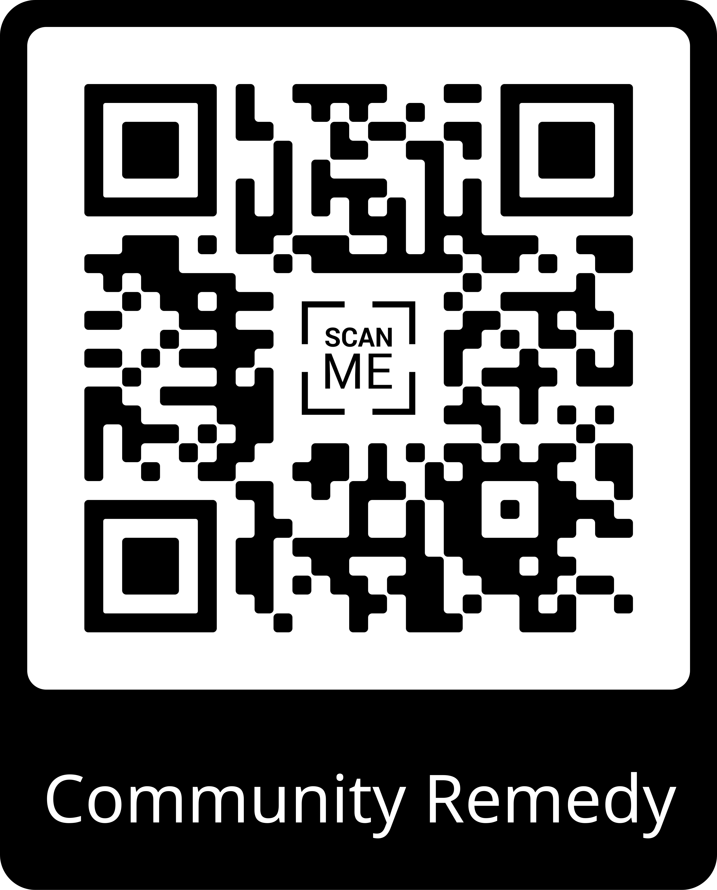 Community Remedy Survey - QR Code