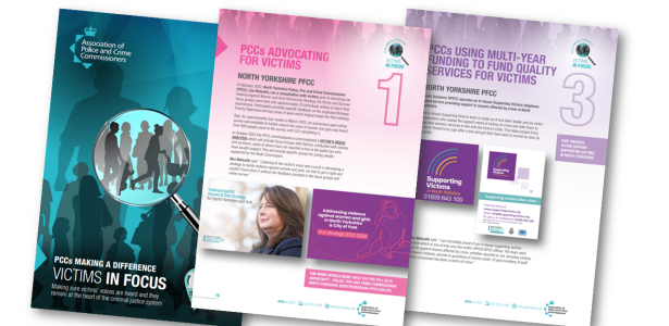 Front cover - Victims in Focus report