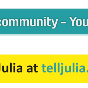 selfie-poster-your-community-your-say-telljuliadotcom