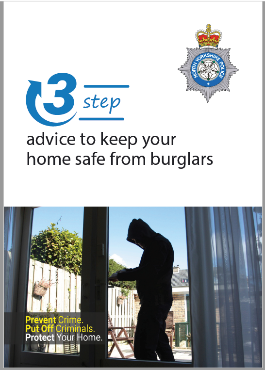 Front cover 3 steps advice to keep your home safe from burglars