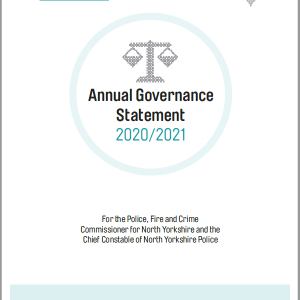 Annual Governance statement front cover