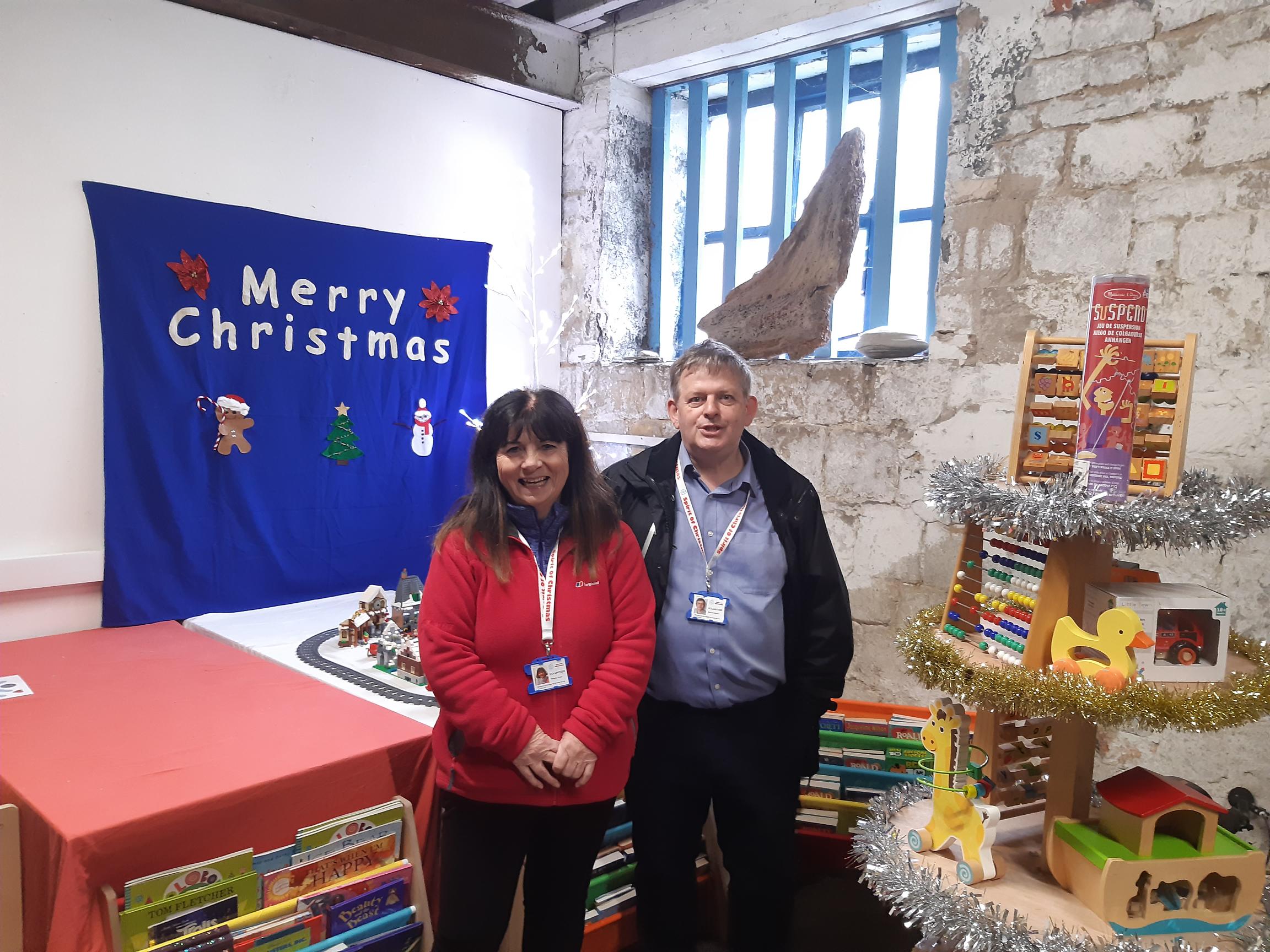  On Wednesday 16 November Commissioner Zoë’s Community Engagement Officer attended an open day in Selby by the Spirit of Christmas Charity who specialise in providing for children at Christmas. At the open day they got to experience exchanging the provided pretend invite to enter their wonderful Christmas toy shop followed by going through to the Christmas wrapping paper station room should they want the presents wrapped for Christmas Day. The charity is a recent recipient of the Commissioner’s Community Fund and was awarded £1,000.00 which will go towards helping them achieve the following: 1. Run Christmas parties in December 2022 (in the Selby and York regions) for low-income families 2. Help run their Christmas Toy Bank in Selby where families are invited to come and select presents from their “shop” for their children. 3. Help provide pupils from local primary schools with a Christmas present. 4. Also go toward their all-year run project ‘Banana Box Toy Project’ that gives away boxes of educational and special education needs toys to families who are struggling. We cover a 30 mile radius of Selby and have delivered boxes to families in York, Tadcaster, Sherburn, Acomb, Harrogate and Ripon. They do this through a referral system used by local foodbank, schools, council services etc. Last year they catered for 490 children via this project A big thank you to Ronnie; Dianne; Wendy; and all the lovely enthusiastic volunteers for a festive event as well as getting to see and hear all about the project and future plans.