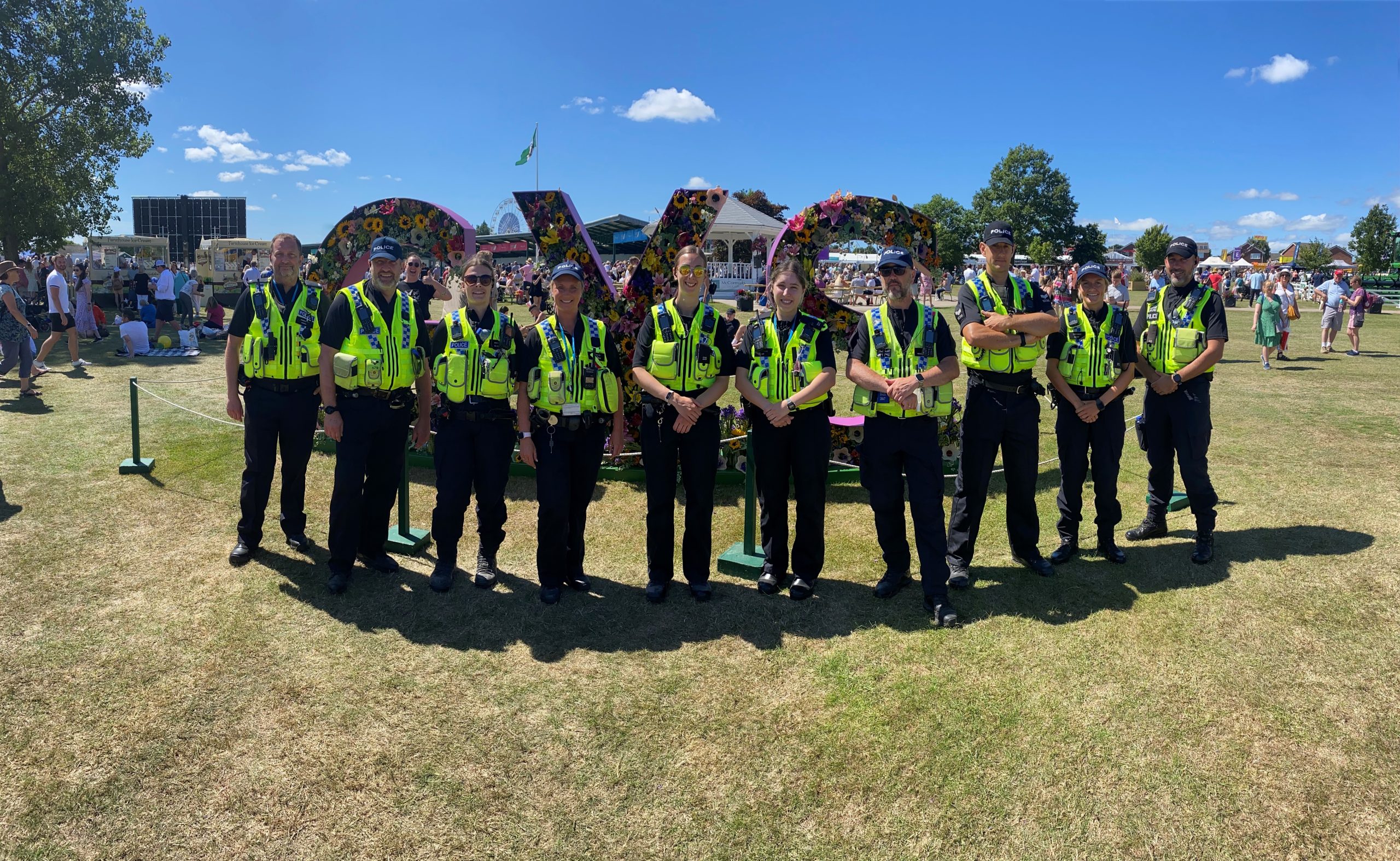 Police at Great Yorkshire Show 2022
