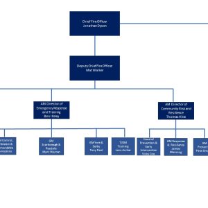 NYFRS organisation chart