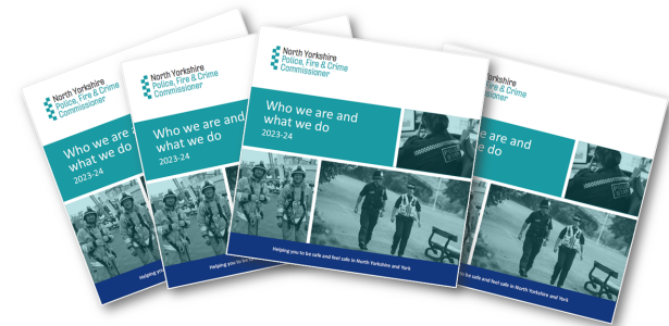 Front cover - Who we are and what we do