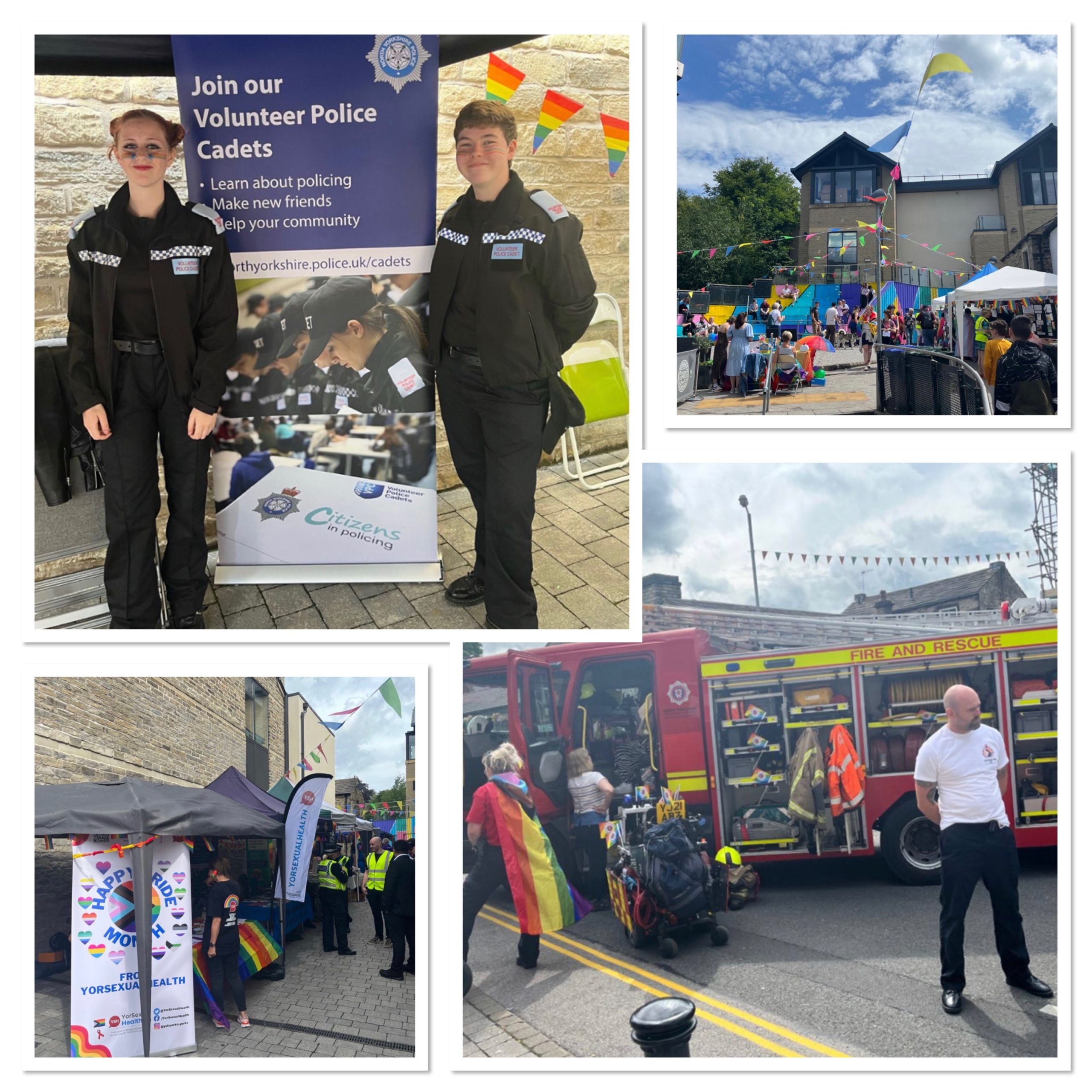 Selection of Images from Skipton Pride Event July 2023