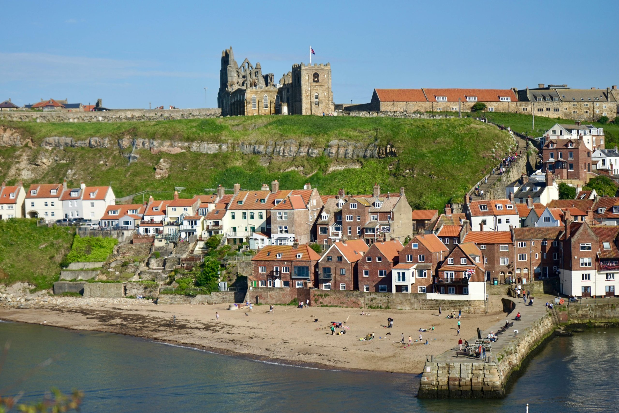 Scenic Image of Whitby provided for free by Pexels.com
