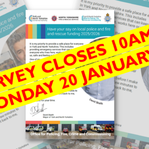 Precept survey closes 20 January 10am