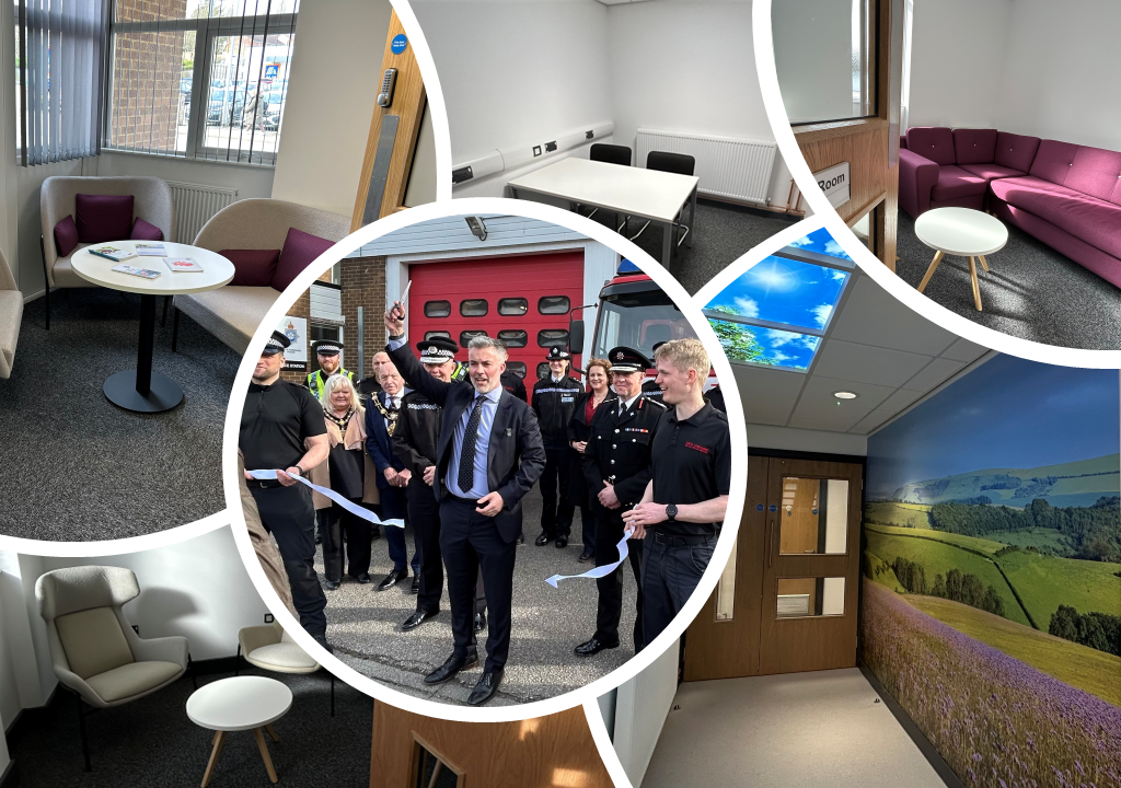 Images of the new joint police and fire station in Ripon