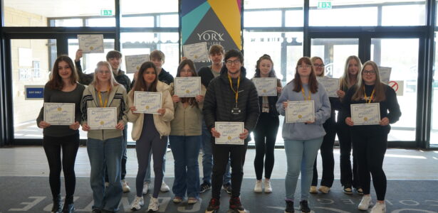 Award Winners at The White Rose Centre, York College.
